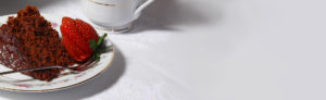 Jamaican rum cake and tea